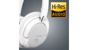 El audio de alta resolución reproduce música en su forma más pura