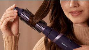 30 mm retractable bristle brush for defined waves