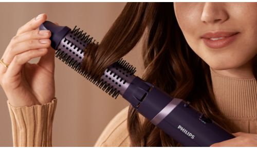 Szczotka z wysuwanymi ząbkami o średnicy 30 mm do tworzenia wyraźnych fal