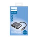 Adaptador premium USB-C para HDMI e VGA