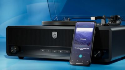 Streams tunes too. Two-way Bluetooth® and Auracast™