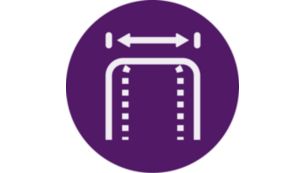 Straightener: Extra wide plates for thick or long hair