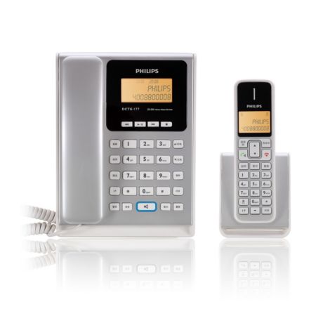 DCTG1771W/93  带有答录机的子母式电话机
