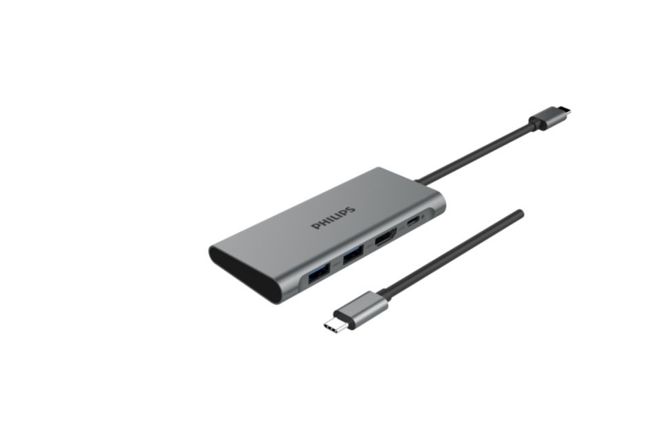 USB-C 3.0 ハブを 4 ポートミニハブに拡張