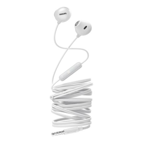 SHE2305WT/00 2000 series Earbud headphones with mic