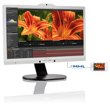 241P6VPJKES/93  Brilliance 241P6VPJKES 4K Ultra HD LCD monitor