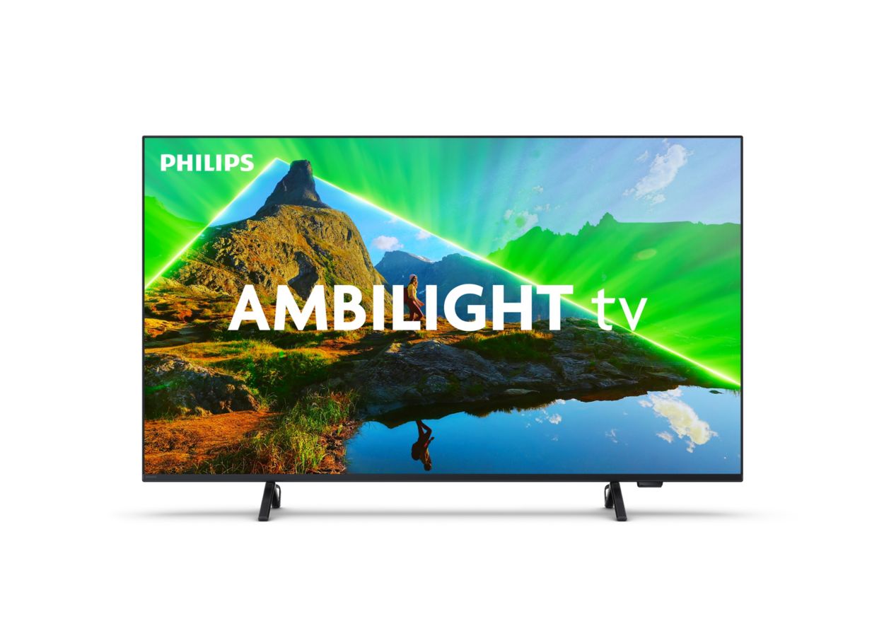 Televízor s funkciou Ambilight a rozlíšením 4K