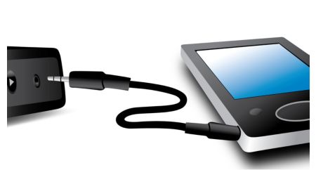 MP3 Line-in for music playback from Portable Media Players