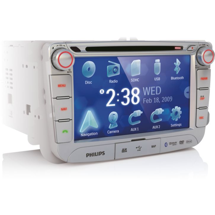 Super clear display for video and navigation