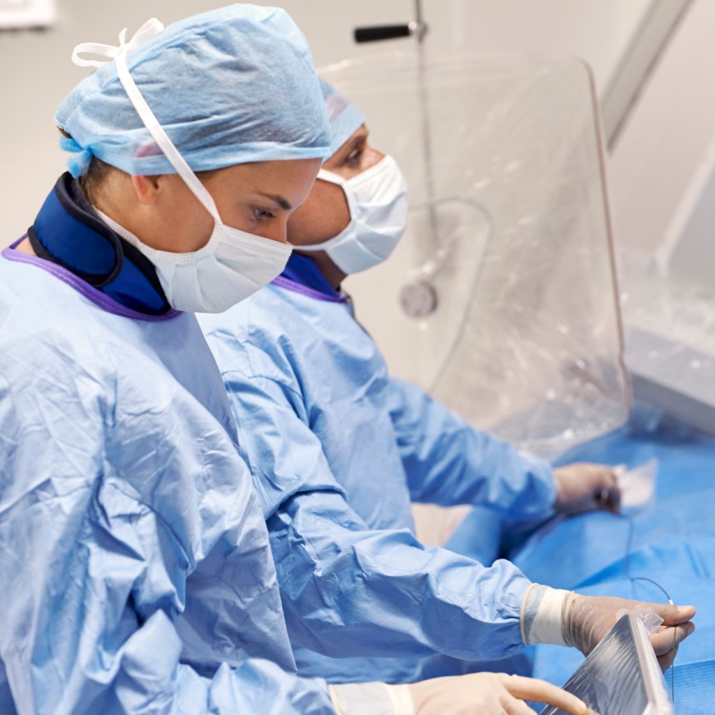 cardiovascular procedure on Azurion