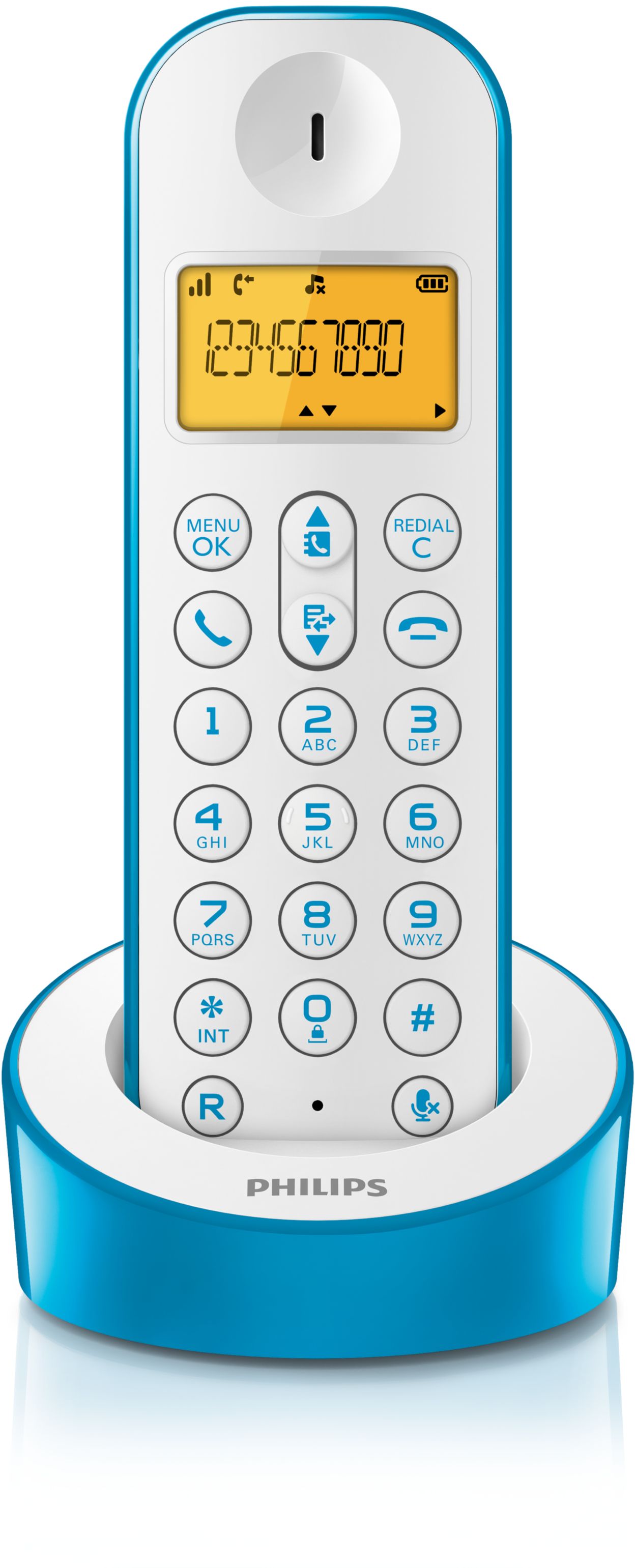 Telefono cordless D1202B/23 PHILIPS