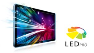 LED Pro for extreme contrast and brilliance