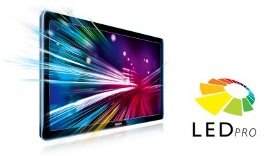 LED Pro for extreme contrast and brilliance