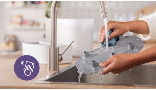 This steriliser is quick and easy to clean