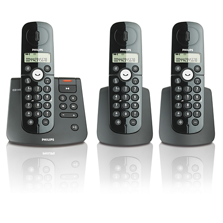 CD1453B/05  Cordless phone answer machine