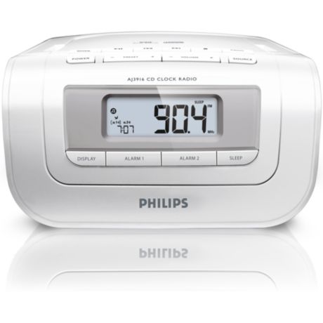 AJ3916/12  Digital tuning clock radio