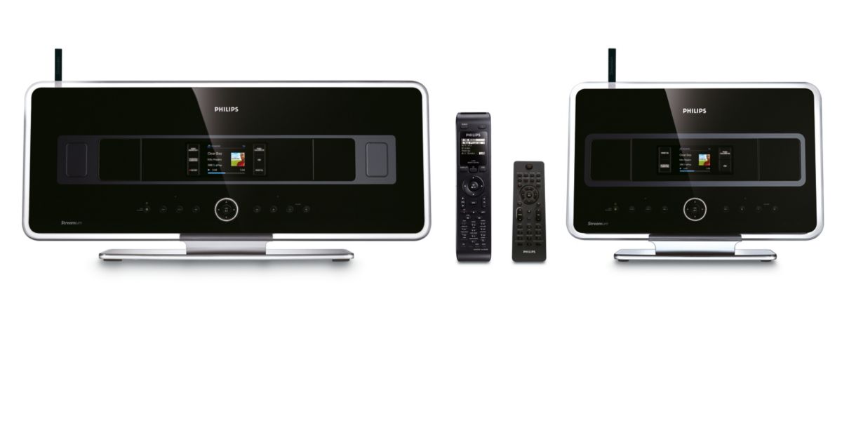 Streamium Wireless Music Centre and Station WACS7500/05 | Philips