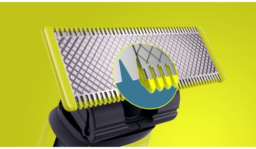 Enestående OneBlade-teknologi