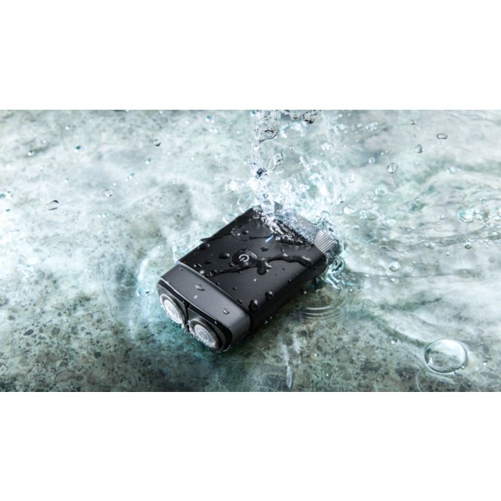 Close shave any time, anywhere