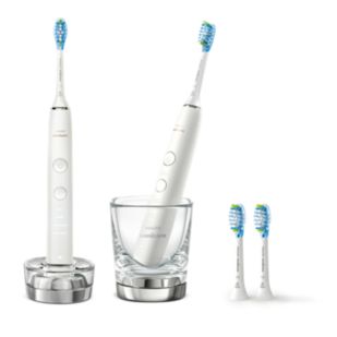 Sonicare DiamondClean 9000 Elektrische sonische tandenborstel + 4 opzetborstels