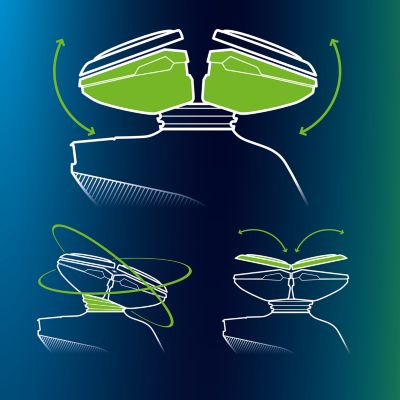 El sistema GyroFlex 3D de Philips se ajusta perfectamente a todas las curvas