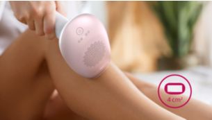 Amplia ventana de tratamiento para una aplicación rápida
