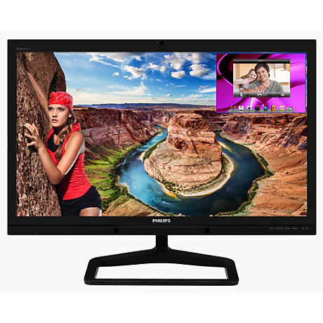 272C4QPJKAB/00 Brilliance LCD-monitor met webcam en MultiView