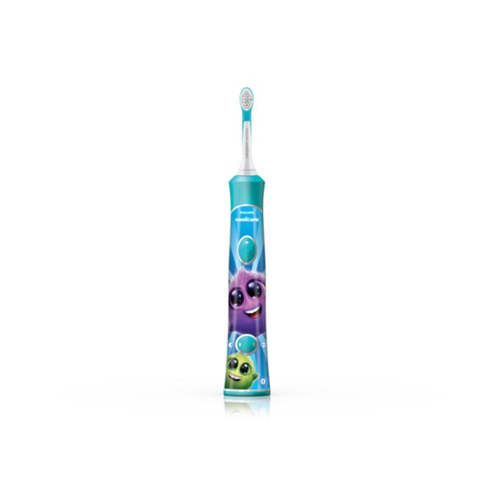 Interactive sonic power. More fun, better brushing