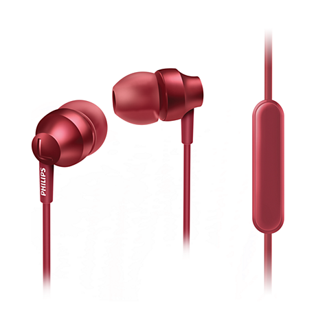 SHE3855RD/00  In-ear headphones with mic