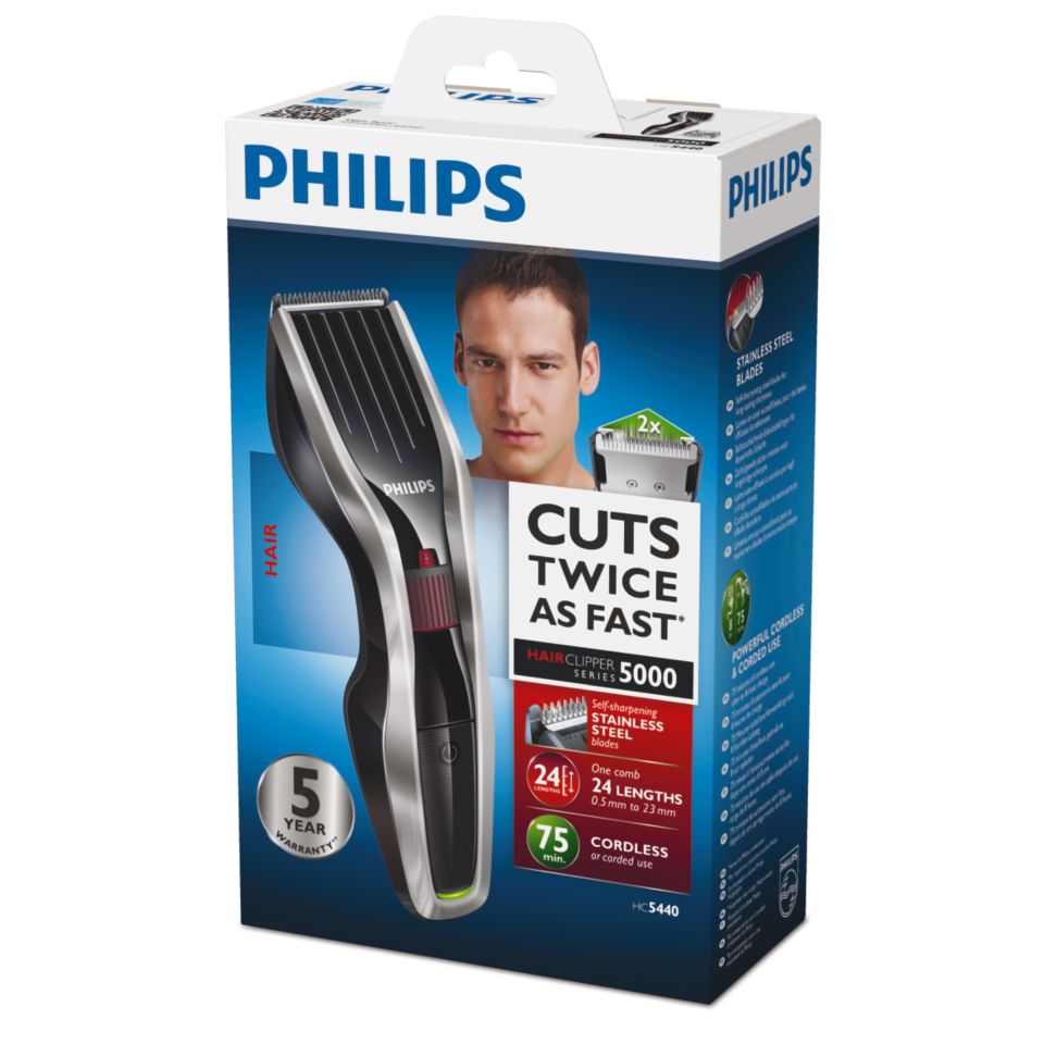 ⭐️新品⭐️PHILIPS HC5440/15 電動バリカン/コードレス　2台 Hairclipper series 5000 ヘアーカッター HC5440/15 | Philips