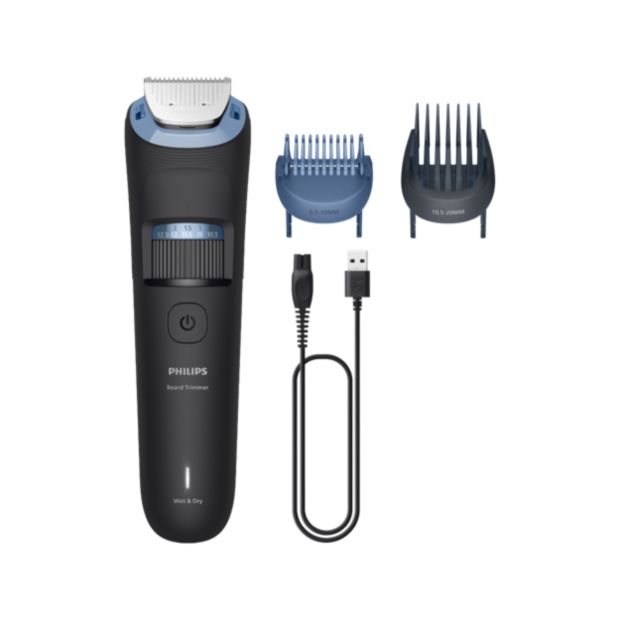 Beard Trimmer 3000 Series Beard grooming with full metal blades