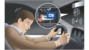 Automatic driver fatigue alert warning beep