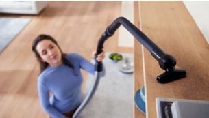 Long-reach tool for difficult to access areas