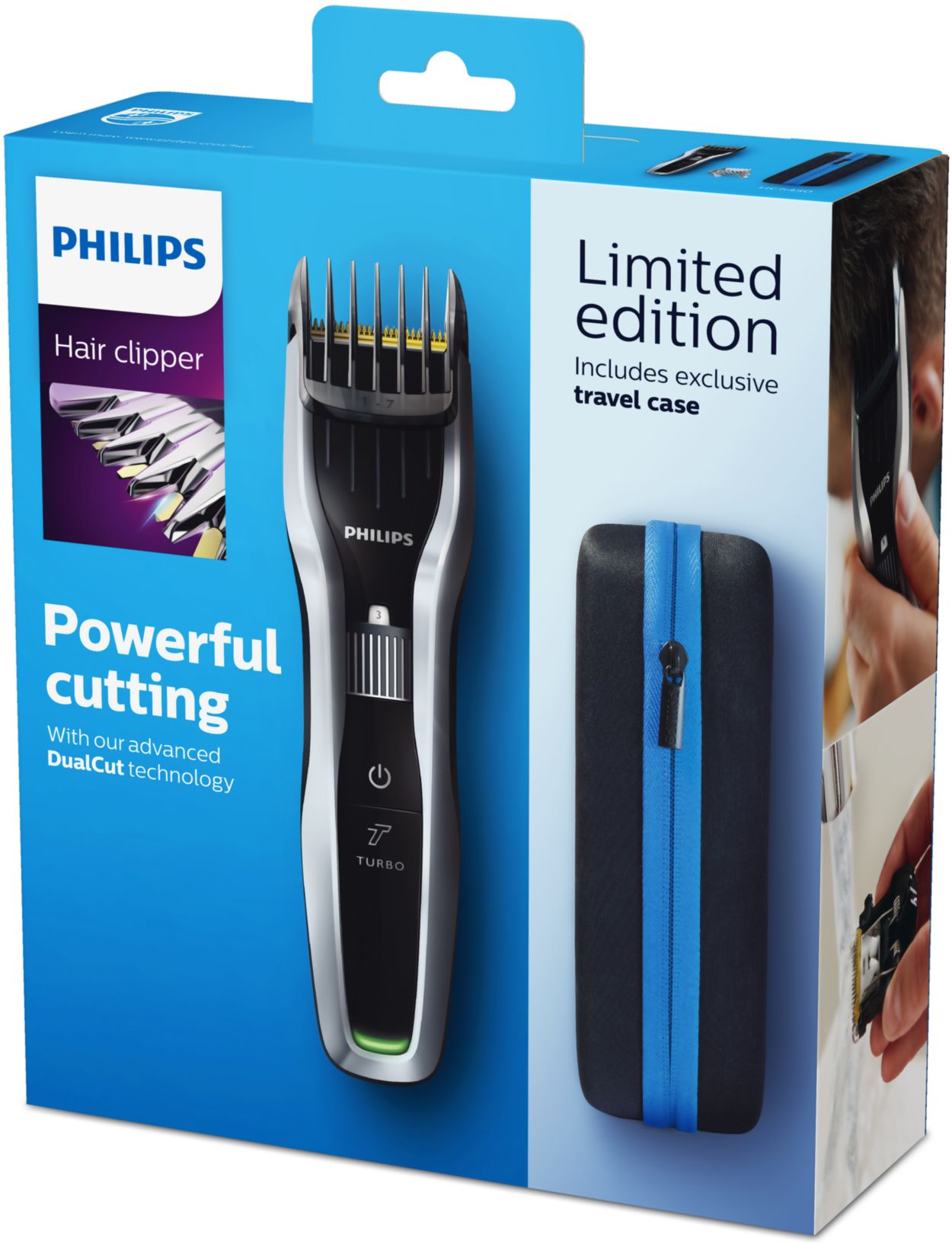 Maquina corta best sale cabello philips hc5450