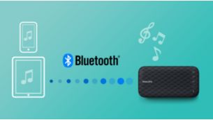 Wireless music streaming via Bluetooth