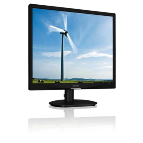 19S4LAB/00  Brilliance 19S4LAB Monitor LCD, lampu latar LED