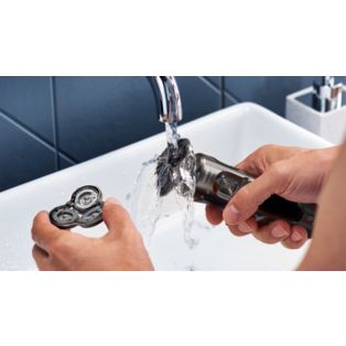 Shaver S9000 Prestige Elektrischer Nass- und Trockenrasierer, Series 9000