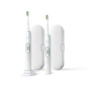 Sonicare ProtectiveClean 6100 Set cu 2 Periuţe de dinţi electrice