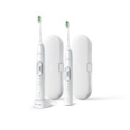 Sonicare ProtectiveClean 6100 Set cu 2 Periuţe de dinţi electrice