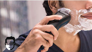 Aquatec for a refreshing wet or convenient dry shave