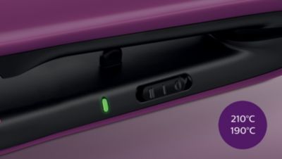 Extra care and control with 2 temperature settings
