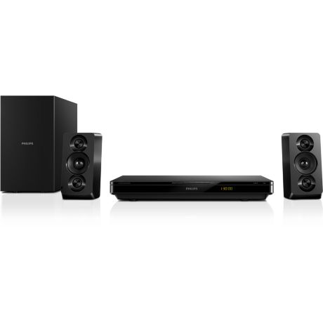 HTB3270/12  Sistema de cinema em casa 2.1 com Blu-ray 3D