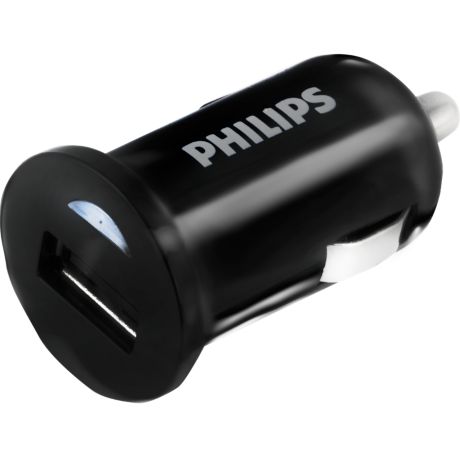 DLP2459/37  DC USB Charger, 1.0A One Port Black