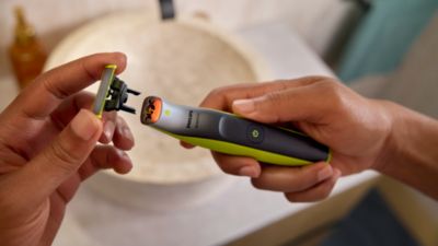Blades made to last**, easy to replace