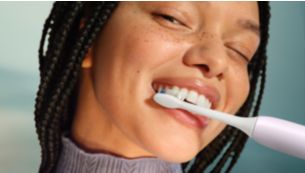 Jednoduchý prechod na čistenie elektrickou zubnou kefkou