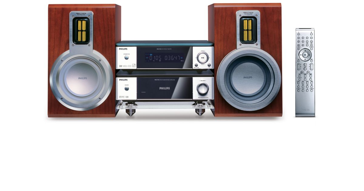 DVD Micro Theater MCD708/37 | Philips