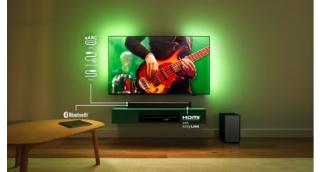 Philips サウンドバーテレビ用　 TAB5309（サヴウーファー付き） 楽天市場】フィリップス サウンドバー テレビ スピーカー 2.1ch