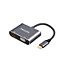 Adaptateur premium USB-C vers HDMI et VGA