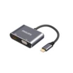 Premium USB-C to HDMI and VGA adapter