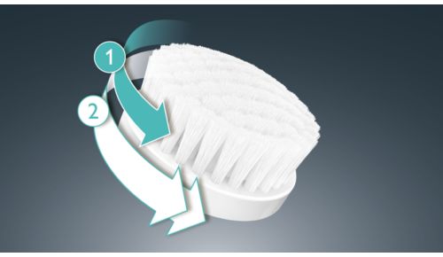 Zachte of diepe reiniging, afhankelijk van de behoefte van uw huid